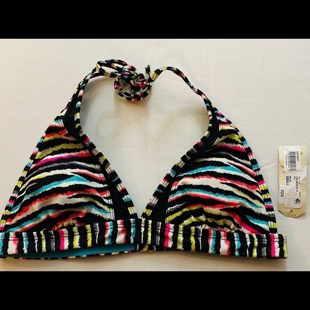 NWT Arizona Jean Company Swimsuit Top Small